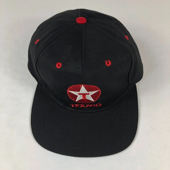 Texaco Halvoline Racing Ernie Irvan Hat Snap Back Adjustable Black Embroidered - Picture 4 of 12